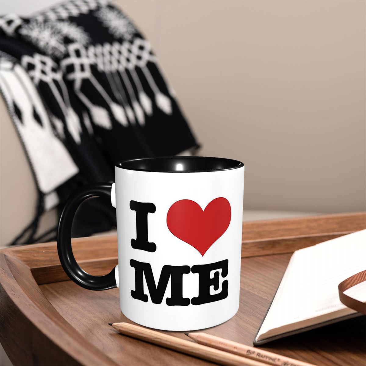 Coffee Tea You And Me - I Love Me Mug Funny Ceramic