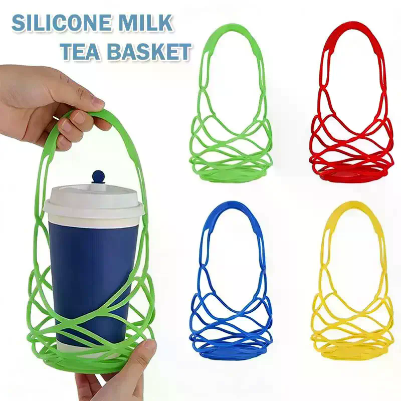 Coffee Tea Bags - Washable Silicone Wine Tote Bag Reusable