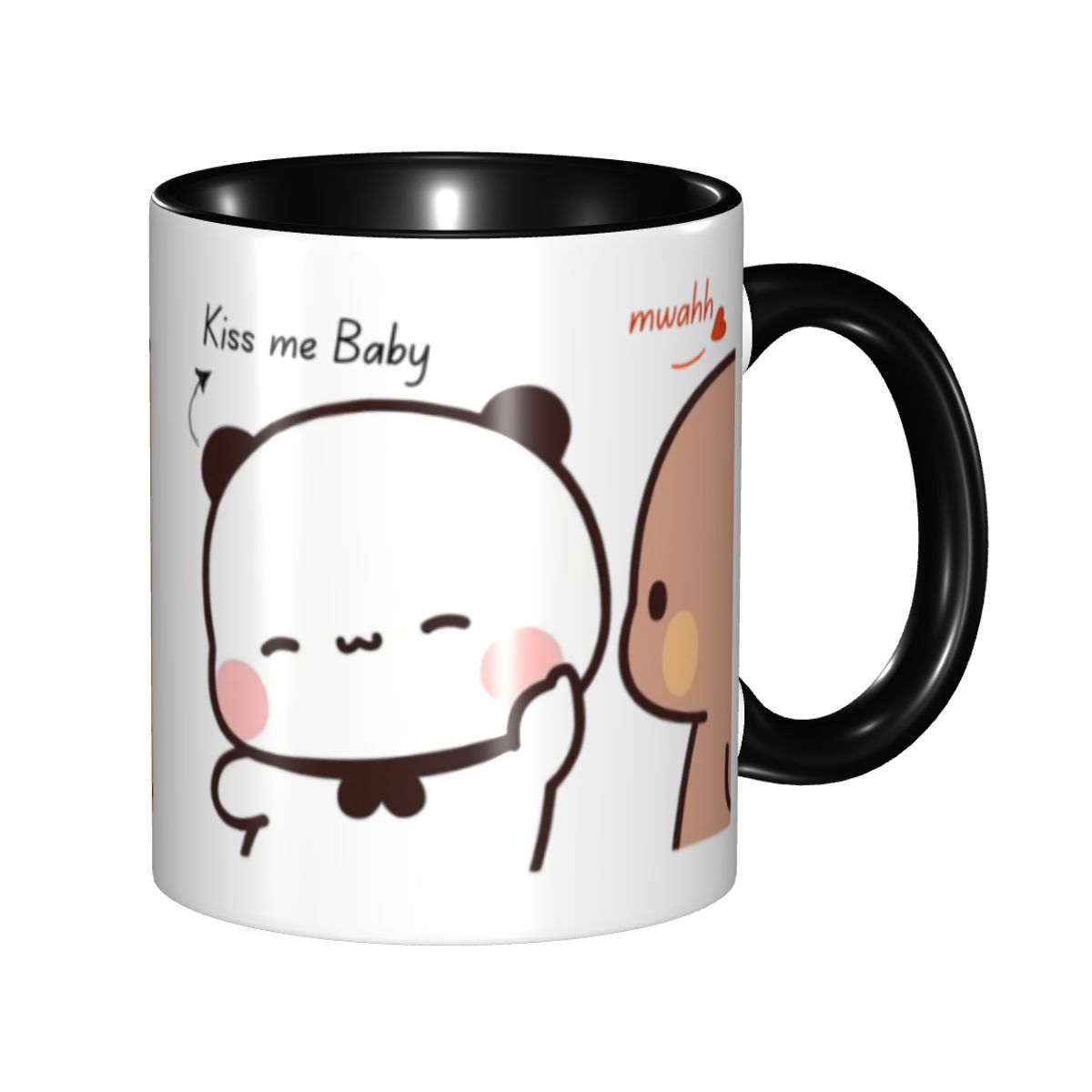 Coffee Tea You And Me - Personalized Kiss Me Baby Mwah Bubu