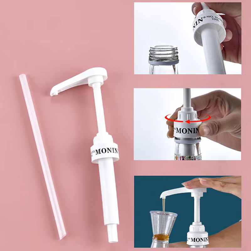 Coffee Tea Flask - Coffee Milk Tea Dispenser Syrup Pump