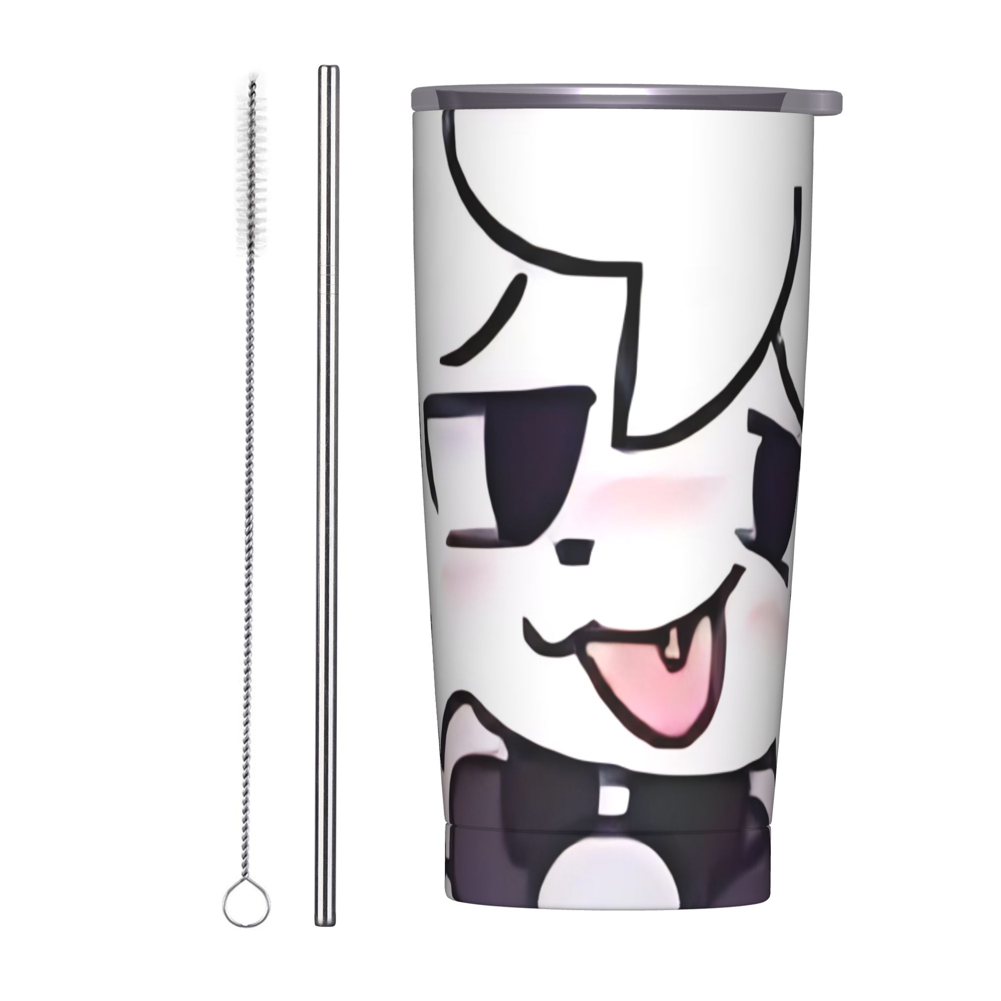Coffee Tea Flask - Boykissers Silly Tumbler Vacuum Insulated Cat