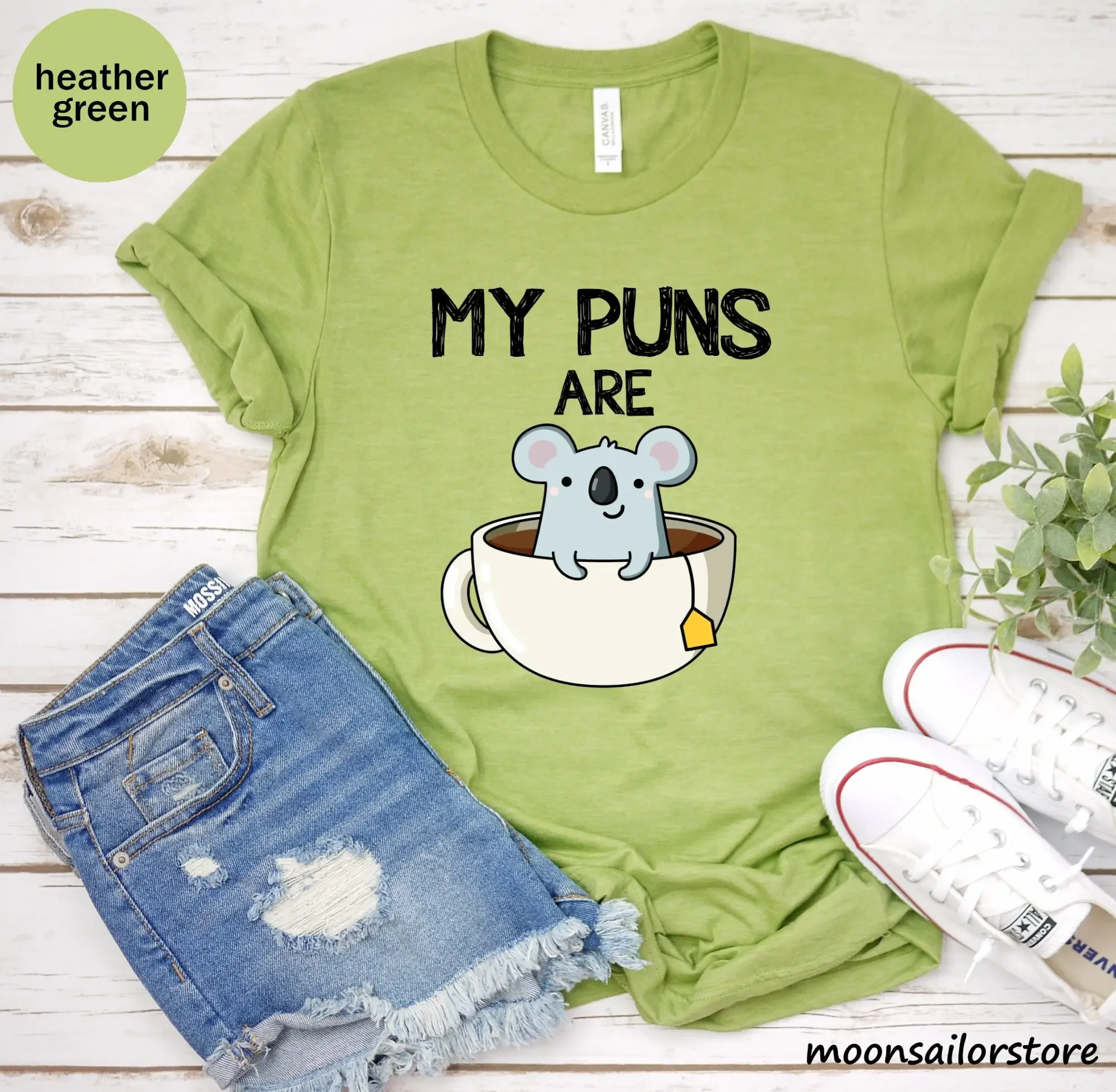 T And Tea Coffee - My Puns Are Koala Tea T