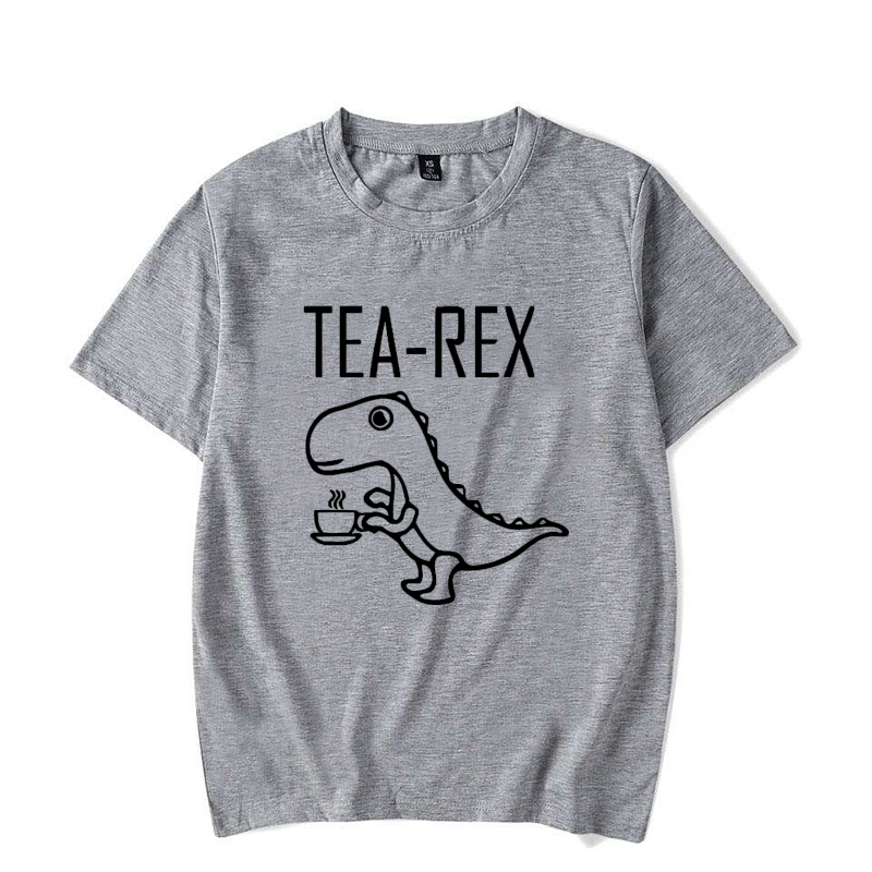 Men Women T-Shirts Tea Rex Fun - T And Tea Coffee review and price