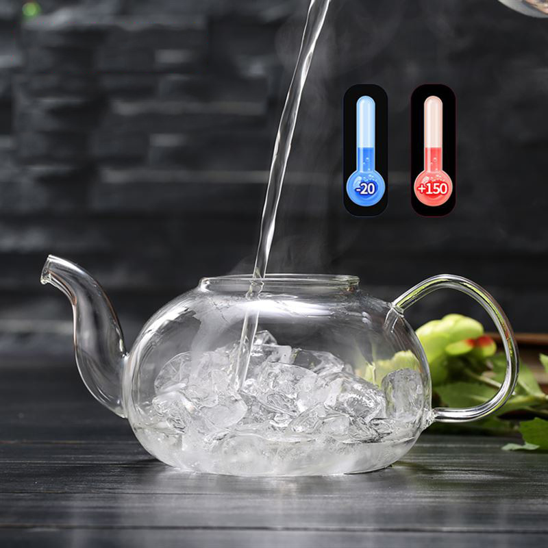 600/800ml Heat Resistant Glass - Tea Coffee Pot Set review and price