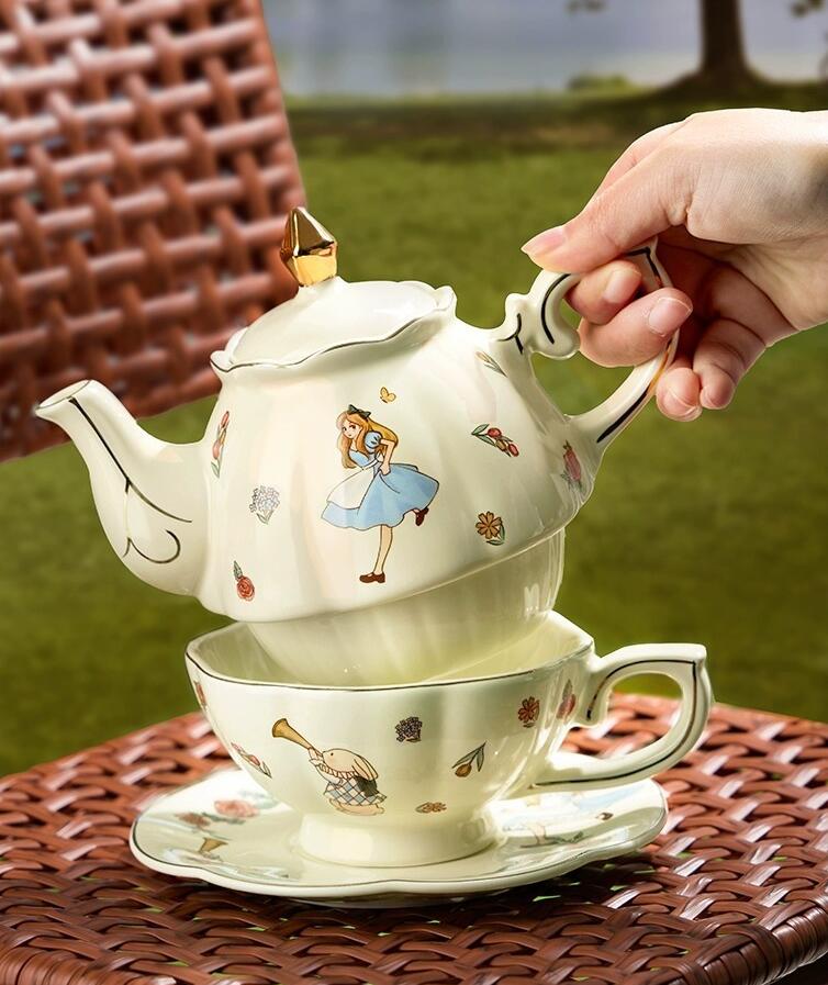 Alice Ceramic Tea and Coffee S - Tea Coffee Pot Set review and price