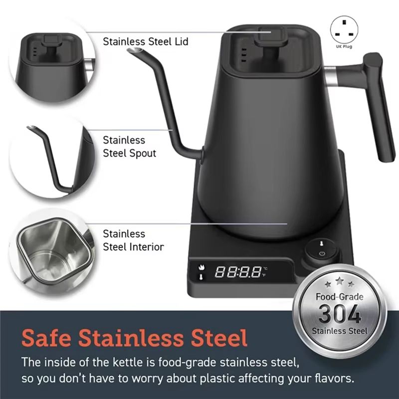 Gooseneck Electric Kettle With - Coffee Tea Uk review and price