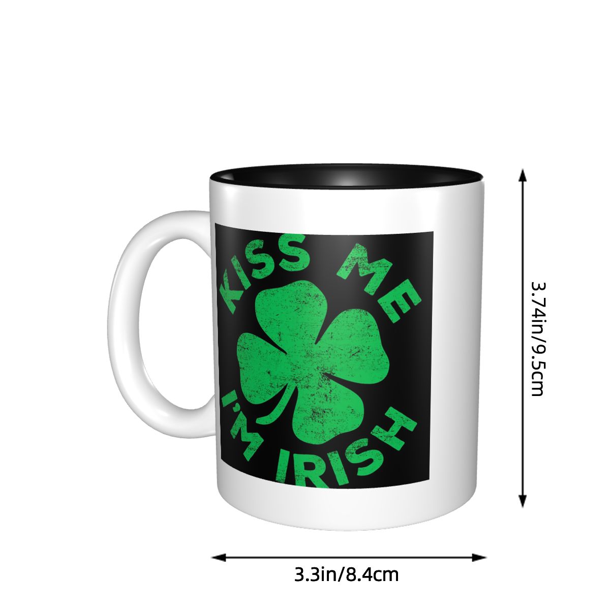 Kiss Me I'm Irish Mug Funny Ce - Coffee Tea You And Me review and price