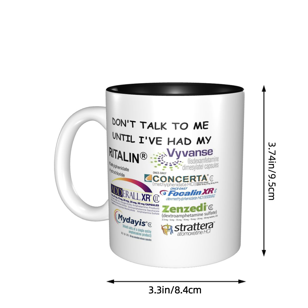 Dont Talk To Me Mug Funny Cera - Coffee Tea You And Me review and price
