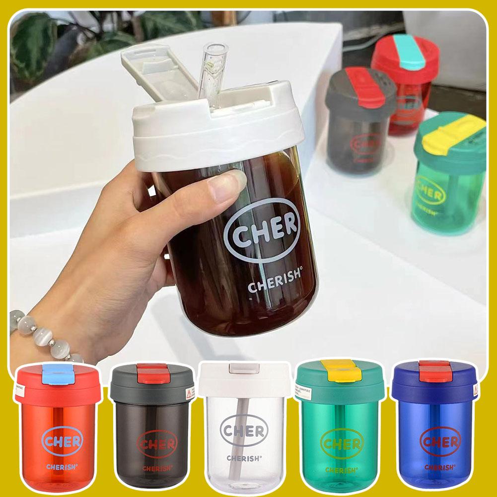 Kids Girl 300ml Mini Straw Wat - Coffee Tea Flask review and price