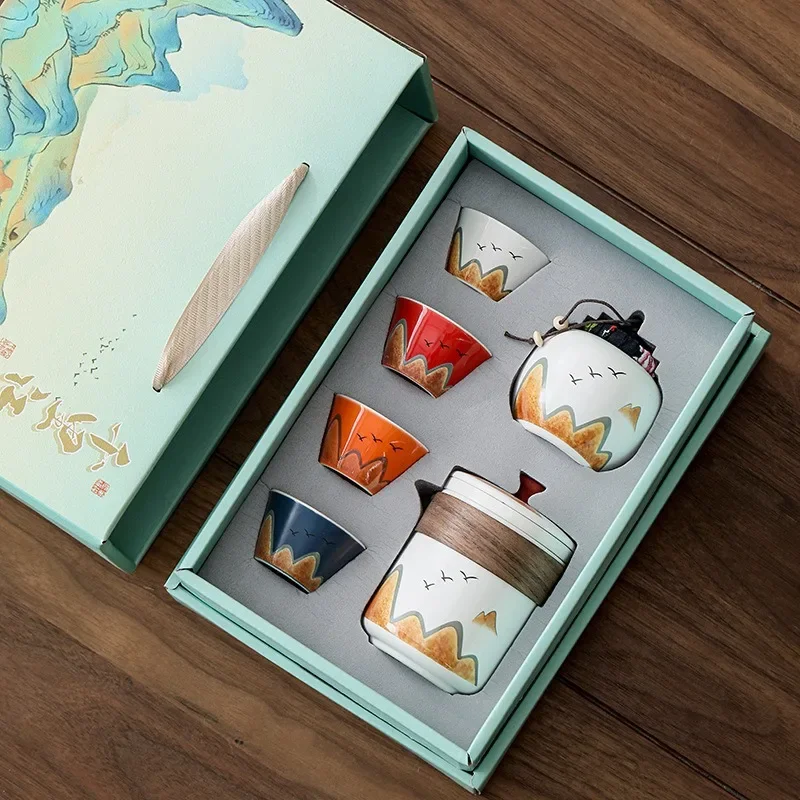 Gift Box,Chinese Style Ceramic - Coffee Tea Flask review and price