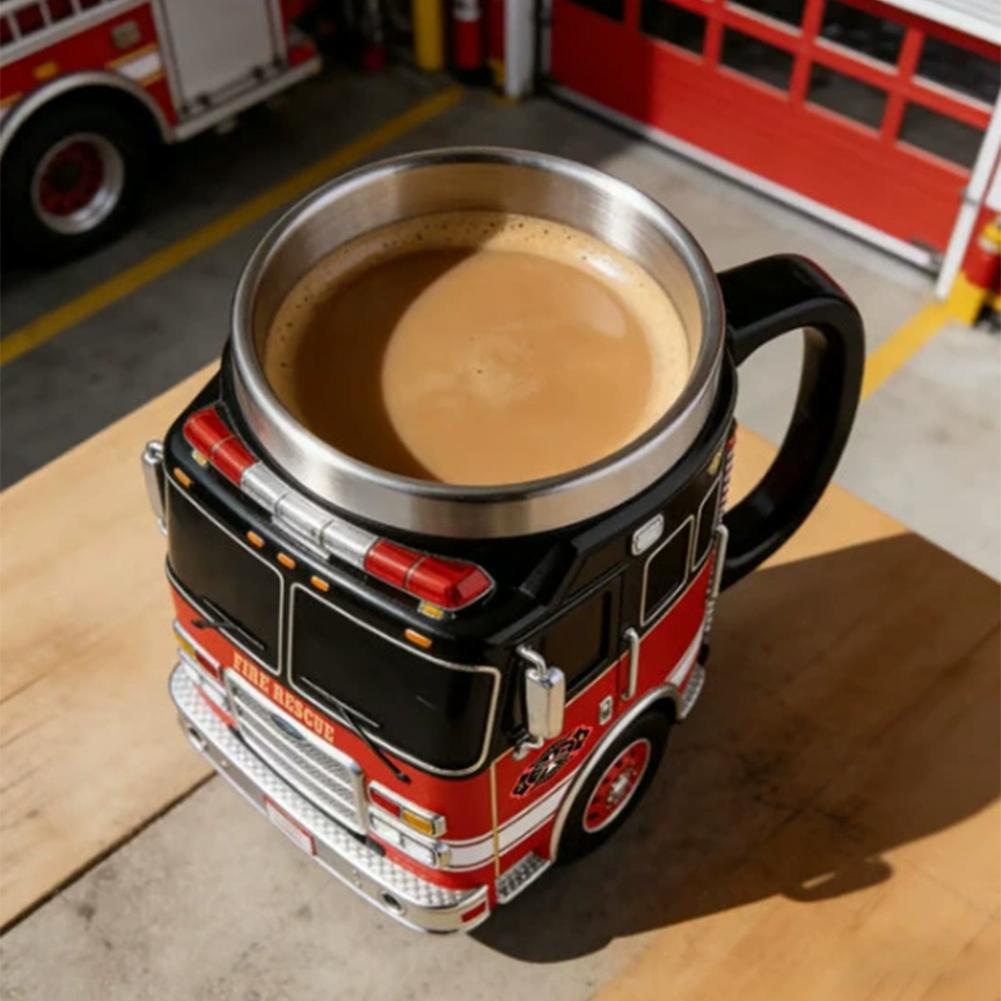 Creative Fire Rescue Mugs Fire - Coffee Tea Flask review and price