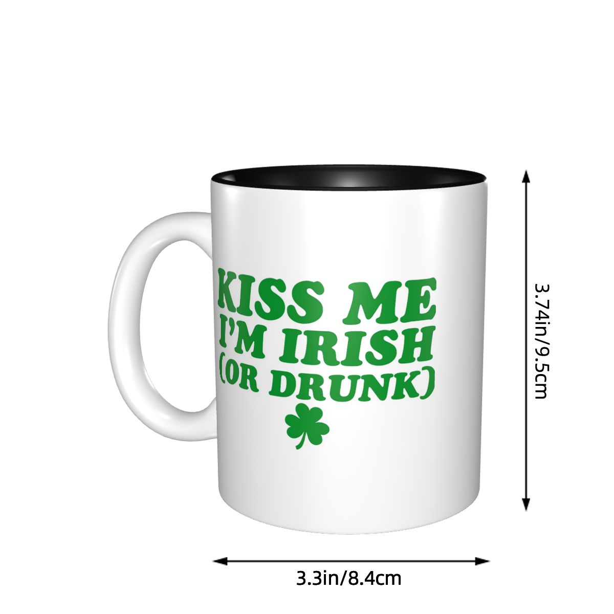 Kiss Me I'm Irish Mug Funny Ce - Coffee Tea You And Me review and price