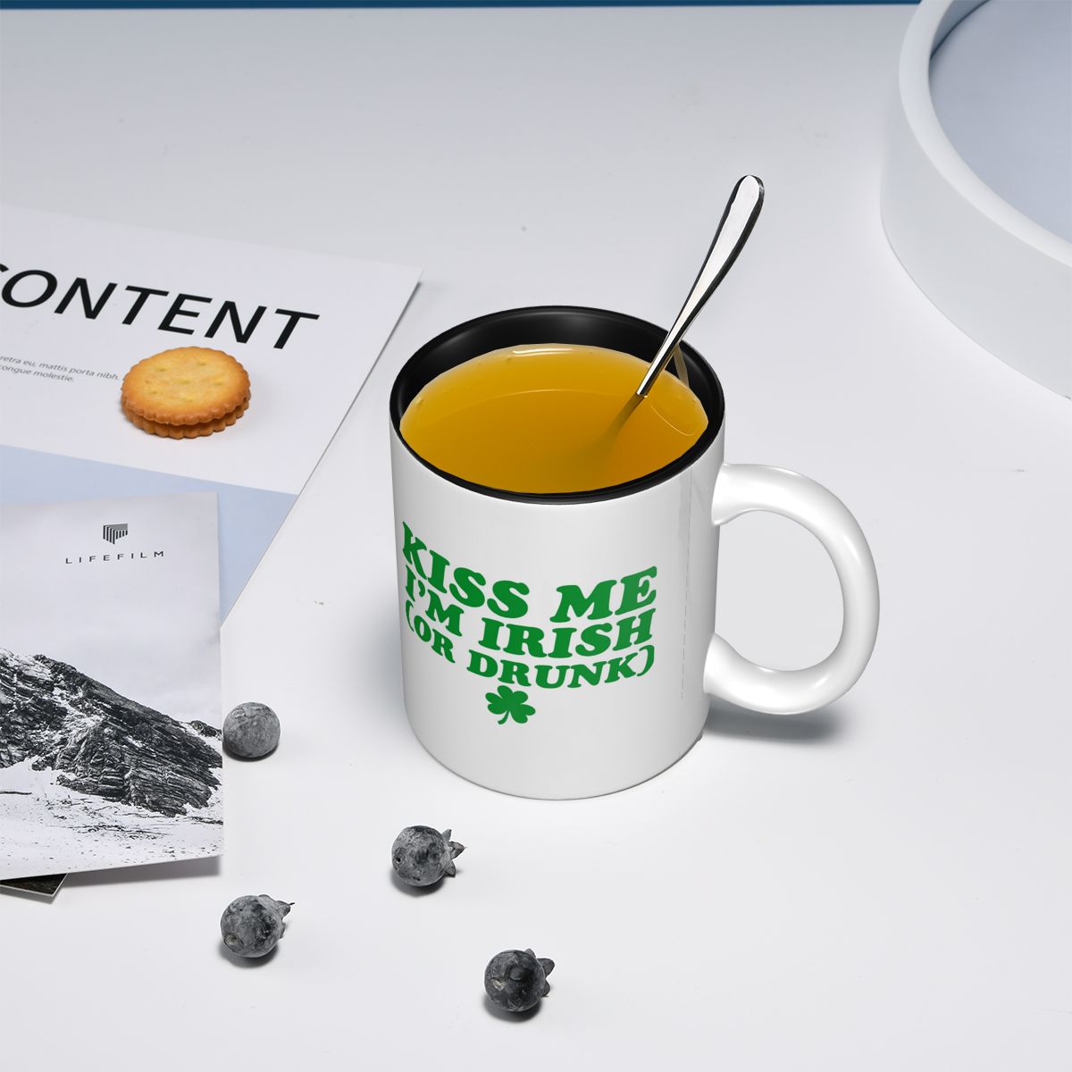 Kiss Me I'm Irish Mug Funny Ce - Coffee Tea You And Me review and price