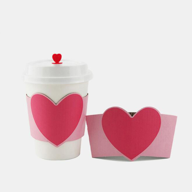 100pcs Disposable Cup Sleeve F - Coffee Tea Paper Cups review and price