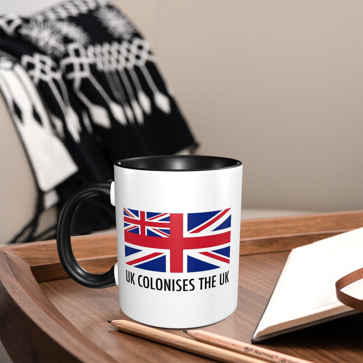 Union Jack Flag Of The UK Mug  - Coffee Tea Uk review and price