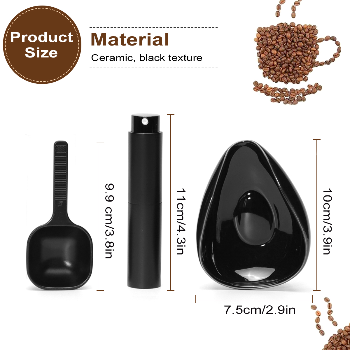 Leeseph Coffee Bean Dosing Cup - Tea Coffee Pot Set review and price
