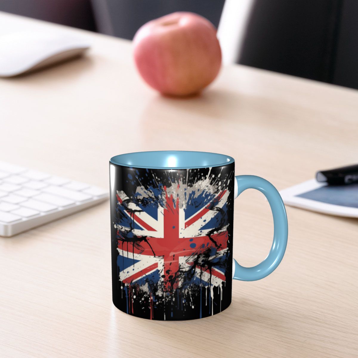 Union Jack Flag Of The UK Mug  - Coffee Tea Uk review and price