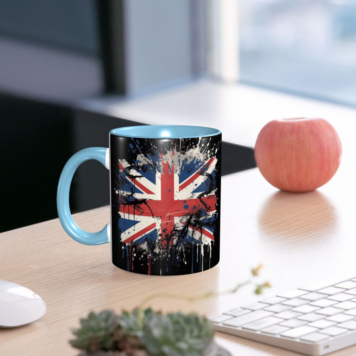 Union Jack Flag Of The UK Mug  - Coffee Tea Uk review and price