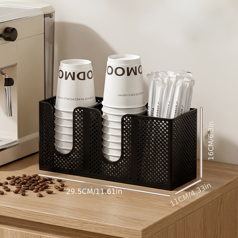 Kitchen Coffee Bar Mesh Storag - Coffee Tea Paper Cups review and price