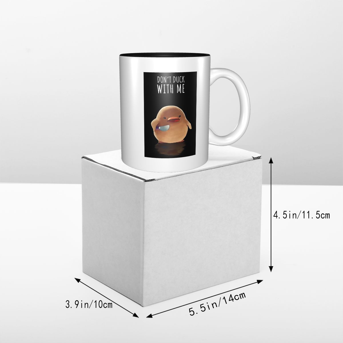 Don't Duck With Me - Meme Mug  - Coffee Tea You And Me review and price