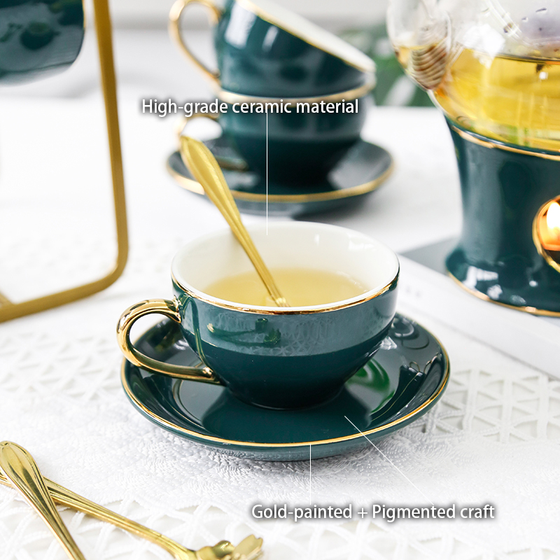 Nordic Ceramic Tea Set Porcela - Tea Coffee Pot Set review and price