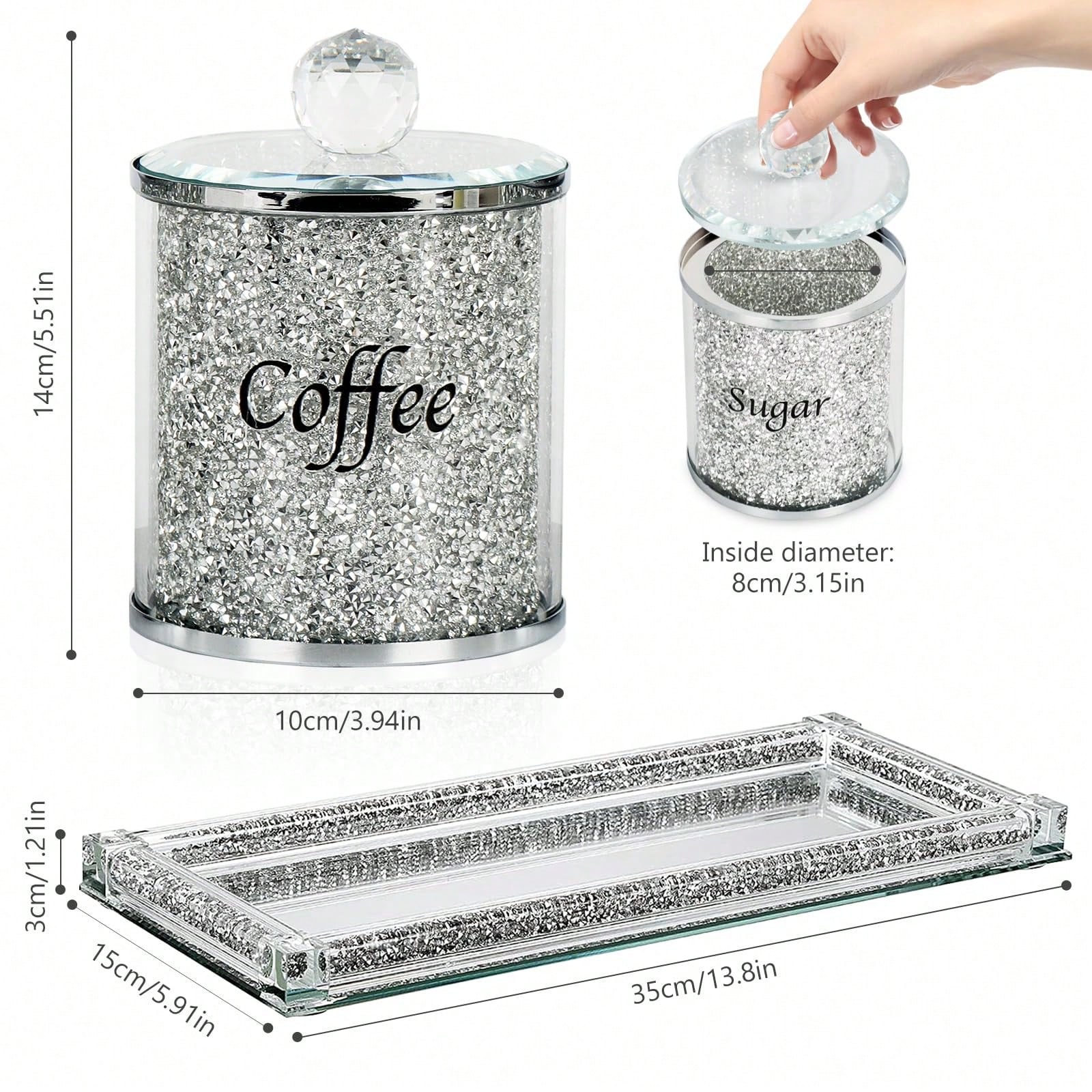 Coffee Sugar Tea Canister Set  - Coffee Tea And Sugar Set review and price