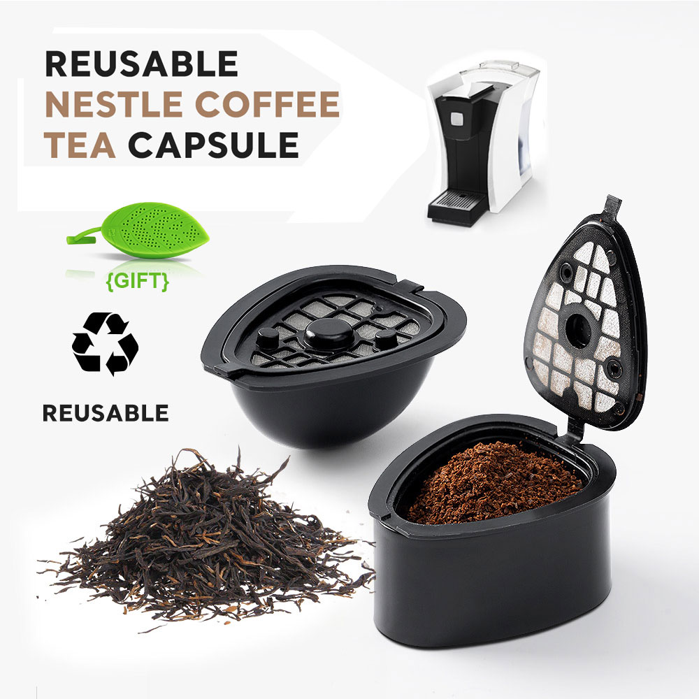 Reusable Nestle Capsule Tea fo - T And Tea Coffee review and price