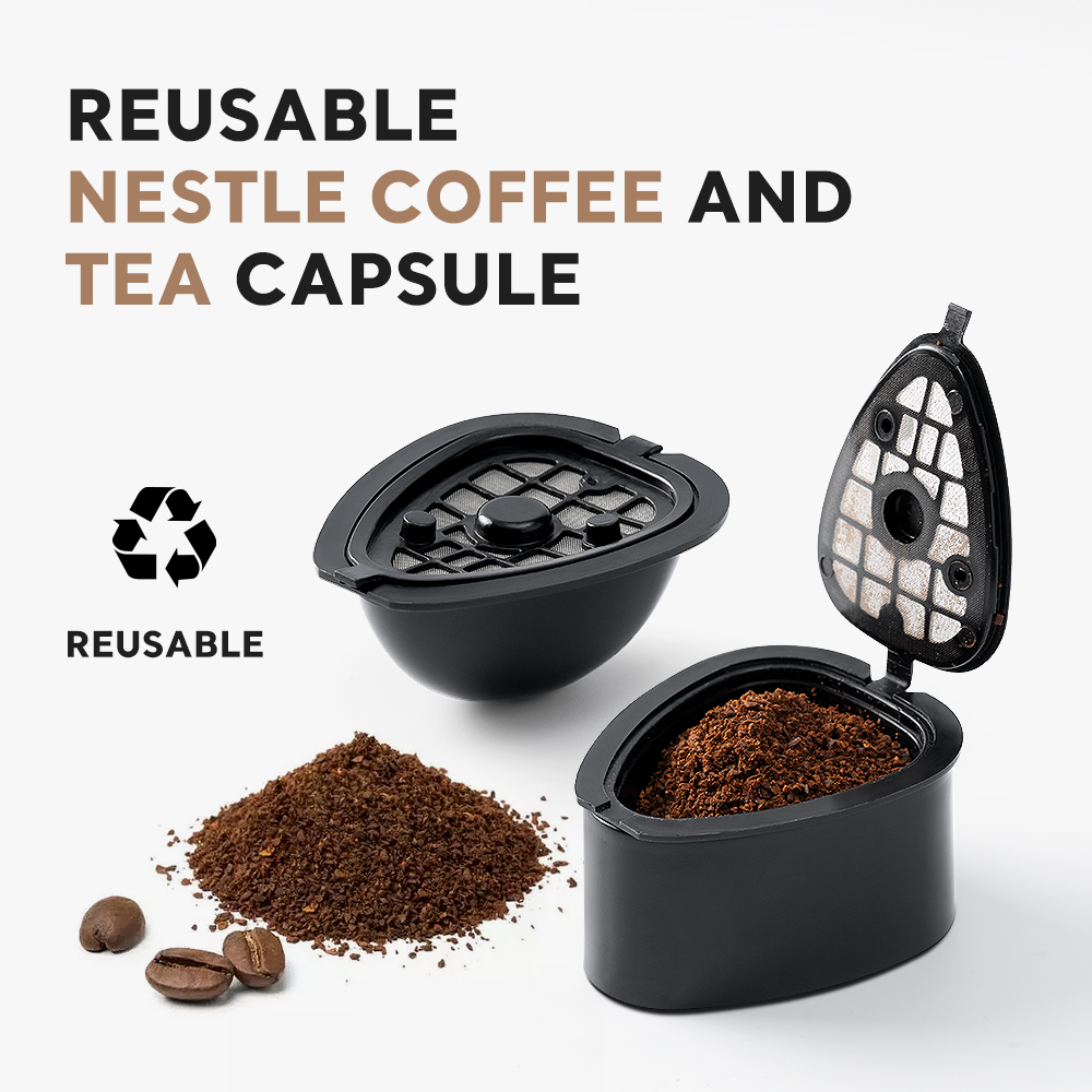 Reusable Nestle Capsule Tea fo - T And Tea Coffee review and price