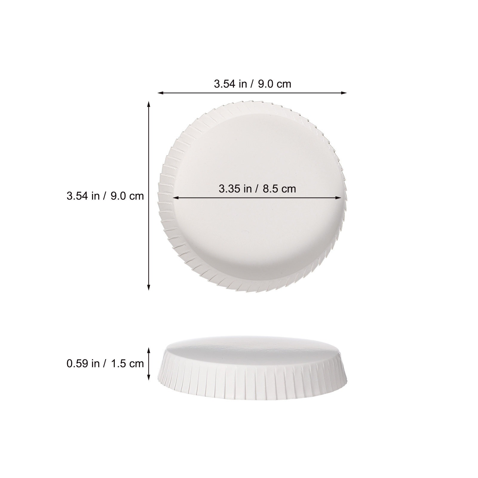 100Pcs Stackable Paper Cup Lid - Coffee Tea Paper Cups review and price