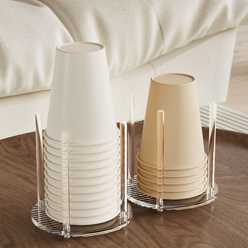 Acrylic Transparent Paper Cup  - Coffee Tea Paper Cups review and price