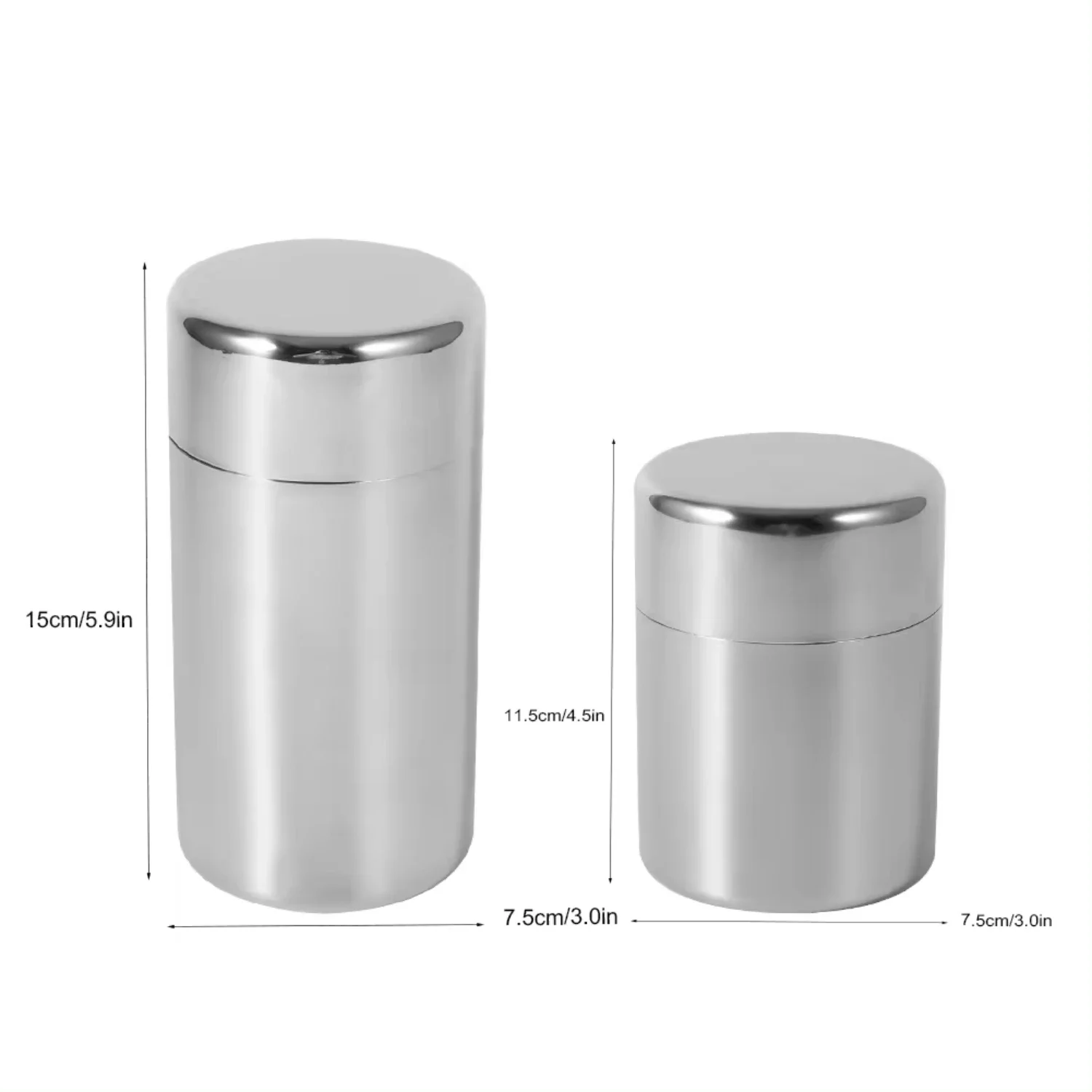 Stainless Steel Tea Leaf Tins  - Coffee Tea And Sugar Set review and price