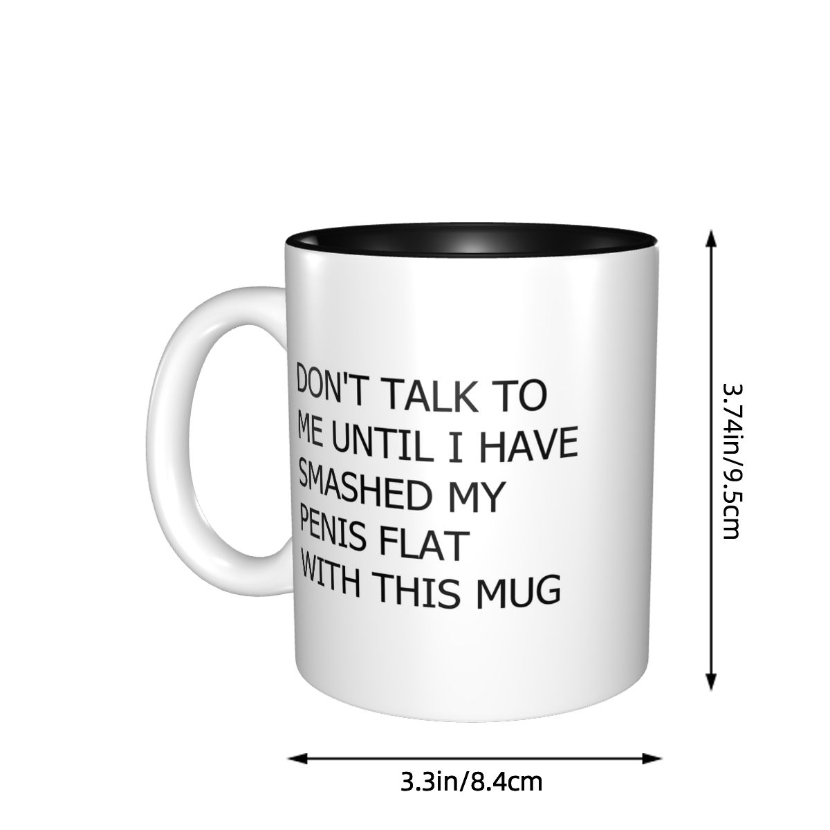 Don't Talk To Me Until Mug Mug - Coffee Tea You And Me review and price