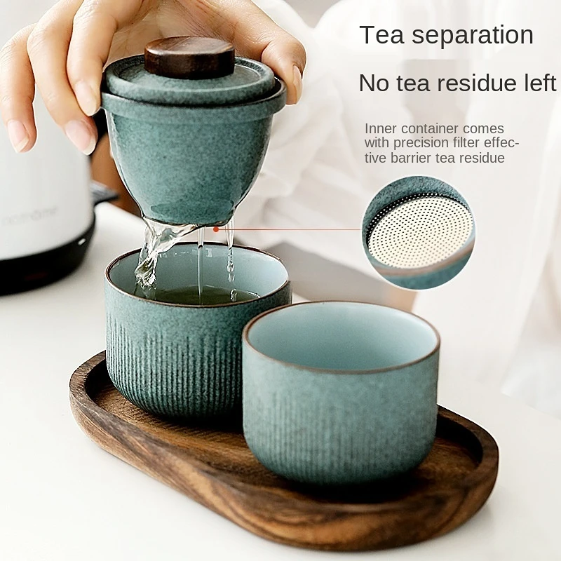 Travel Kung Fu Tea Set Outdoor - Tea Coffee Pot Set review and price