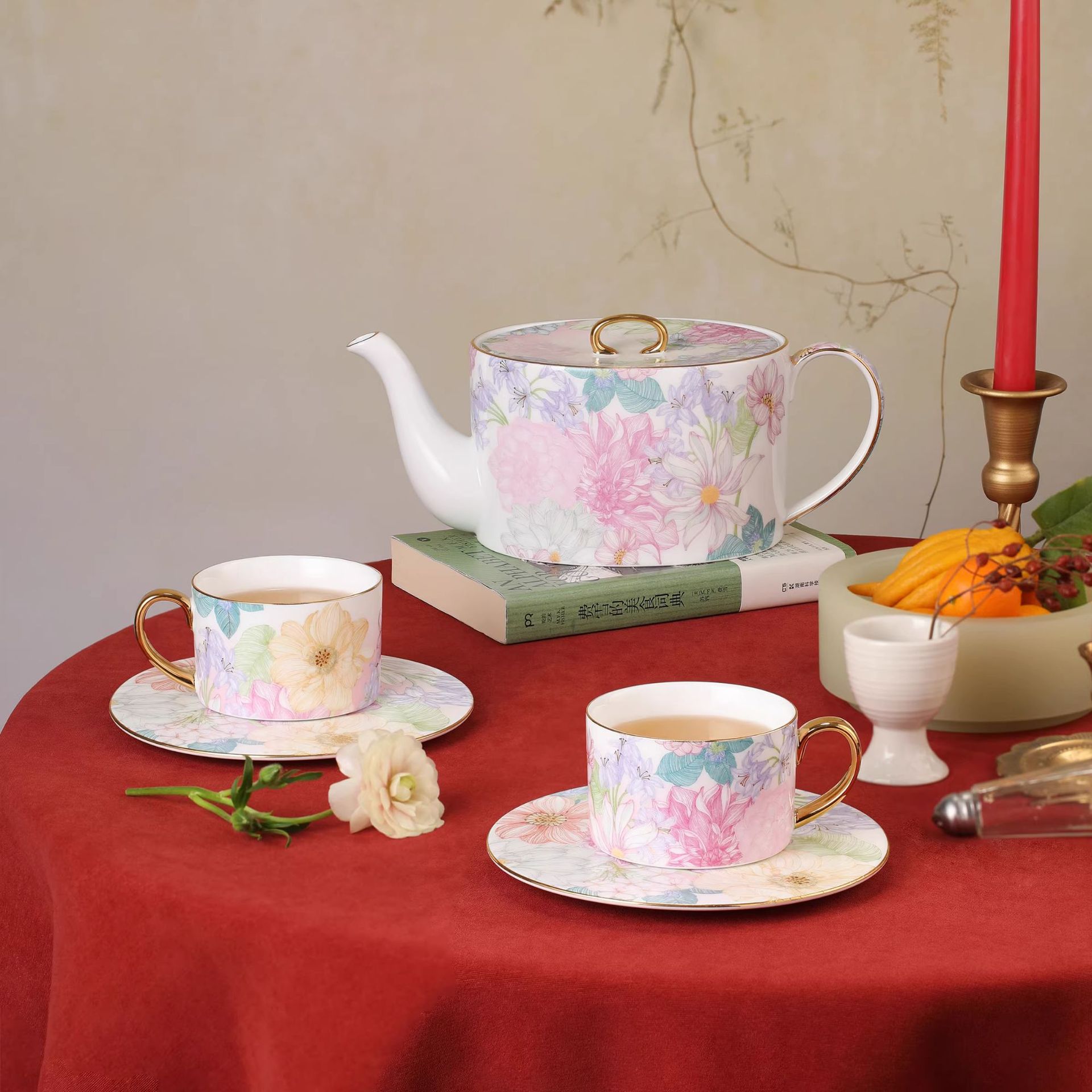 Yjq Jingdezhen ceramic one pot - Tea Coffee Pot Set review and price
